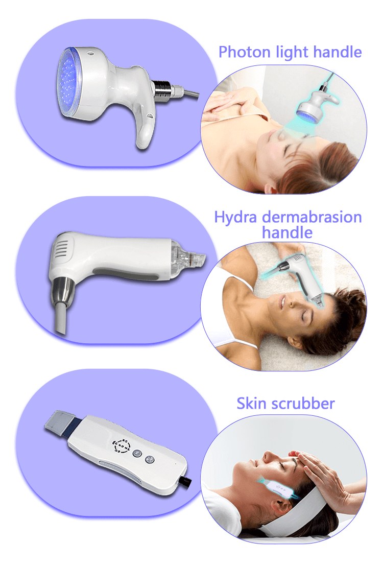 11 in 1 Hydra Dermabrasion Facial Beauty Machine