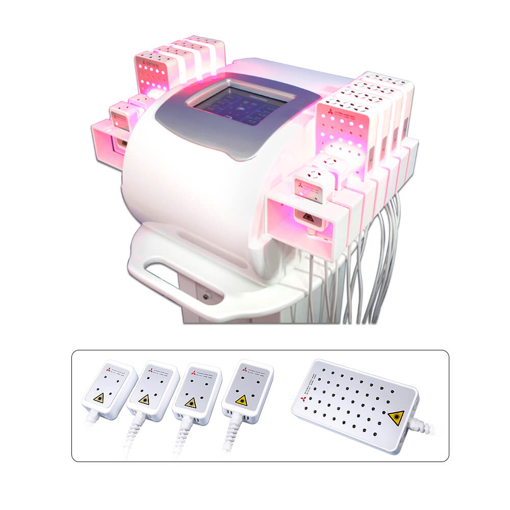 Portable 336 pcs Lamps Laser Pads Weight Loss Machine