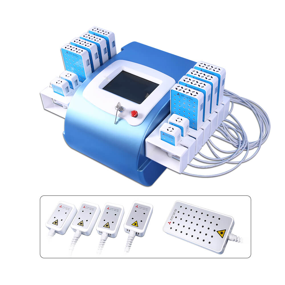 Portable 336 pcs Lamps Laser Pads Weight Loss Machine