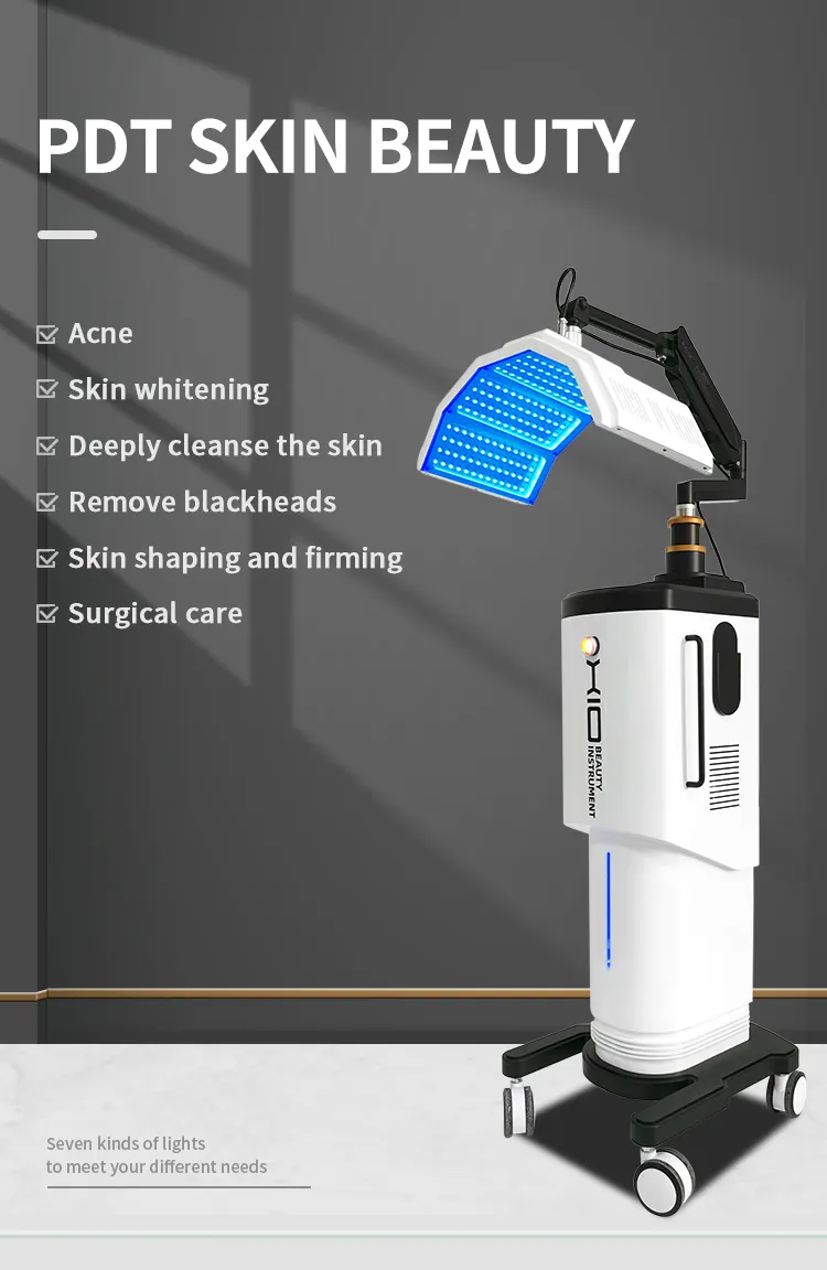 New Design Vertical PDT Photon therapy Beauty Machine