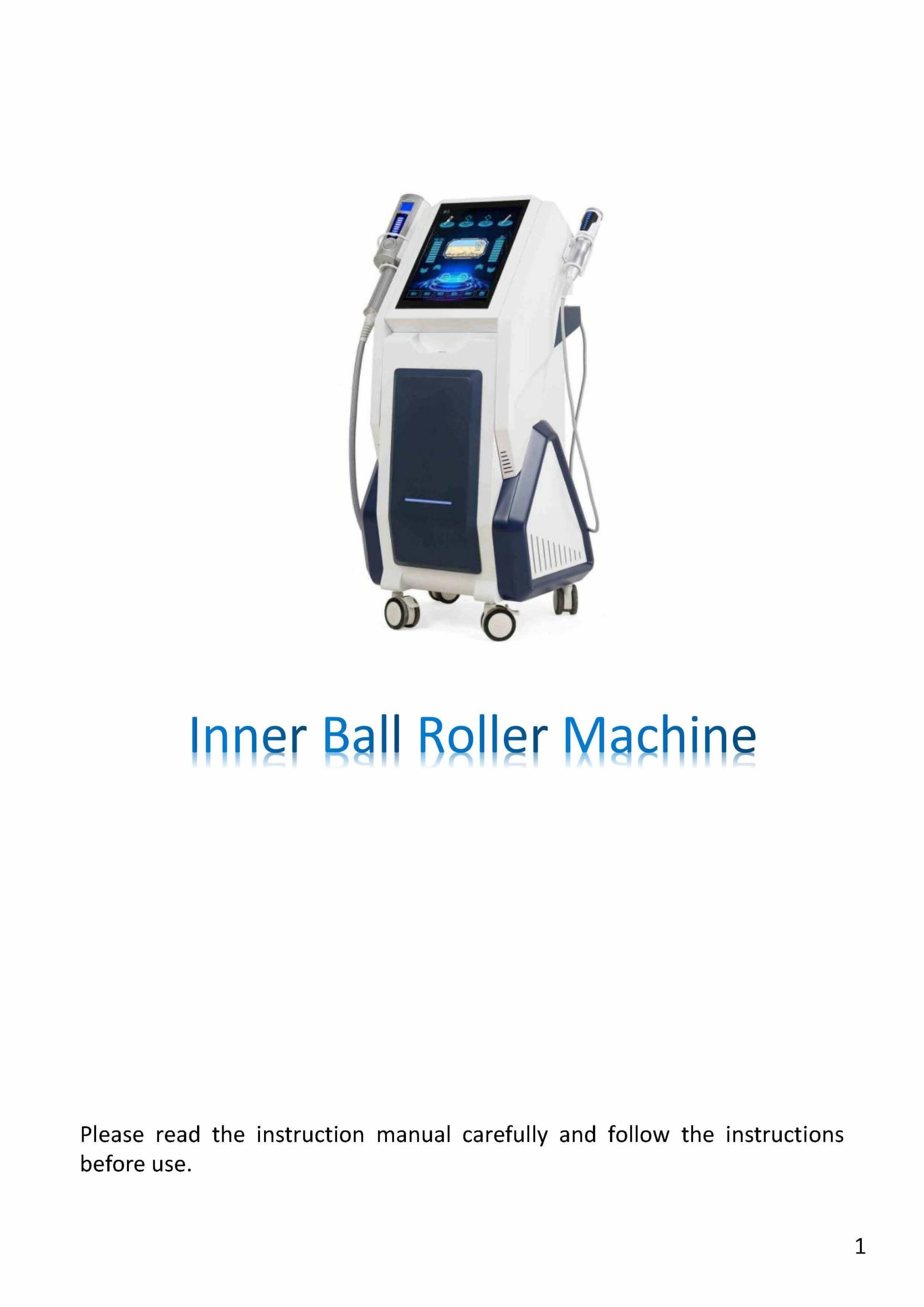 New Model Vertical Inner Ball Roller Machine
