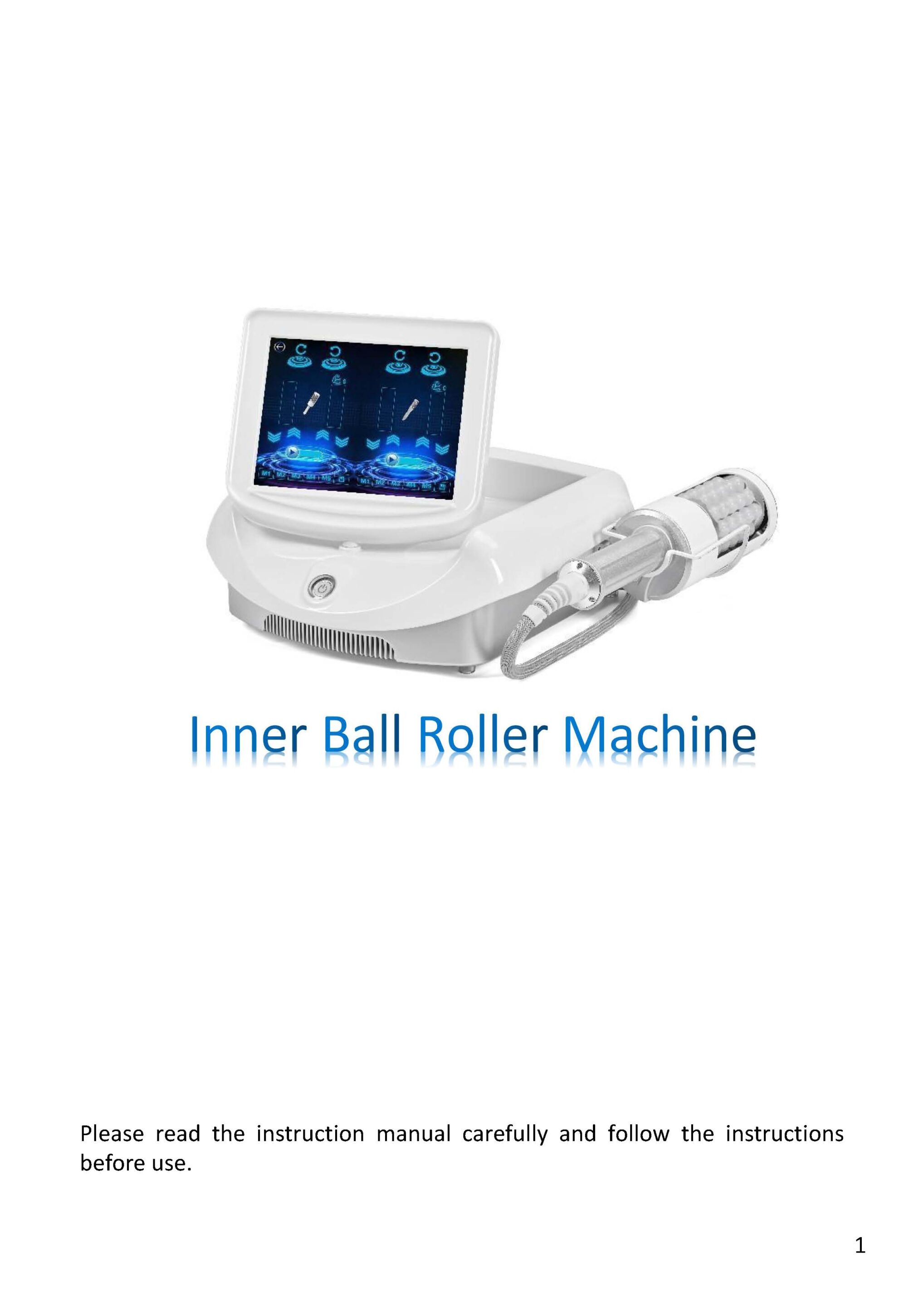 Portable Flip Screen Inner Ball Roller Machine