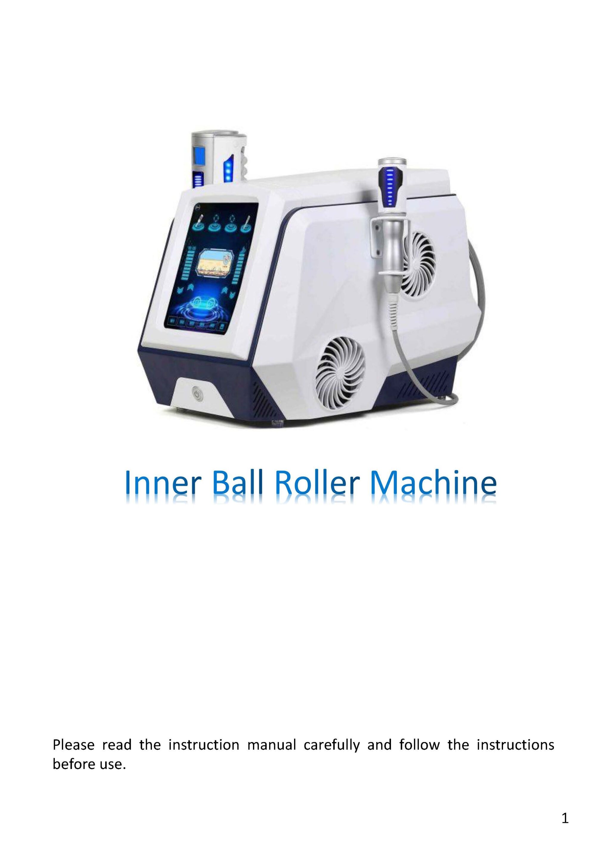 Portable Inner Ball Roller Machine with Intelligent Handles