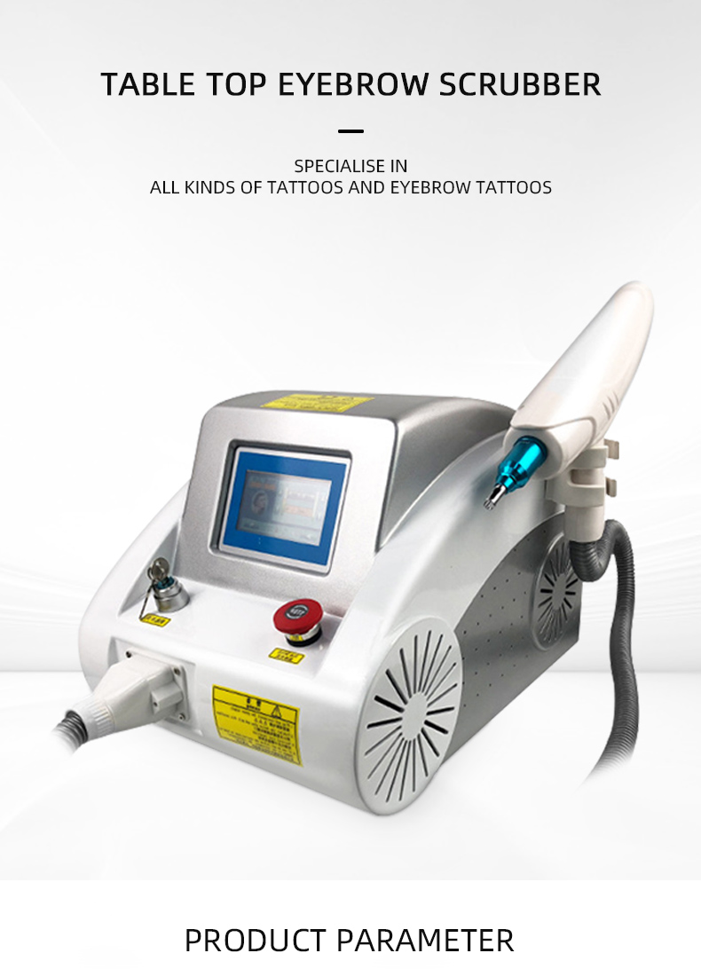 Classical Black Doll Q Switch Laser Tattoo Removal Machine