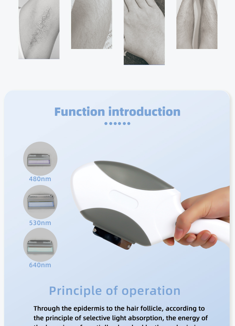 Popular Professional OPT Hair Removal Machine