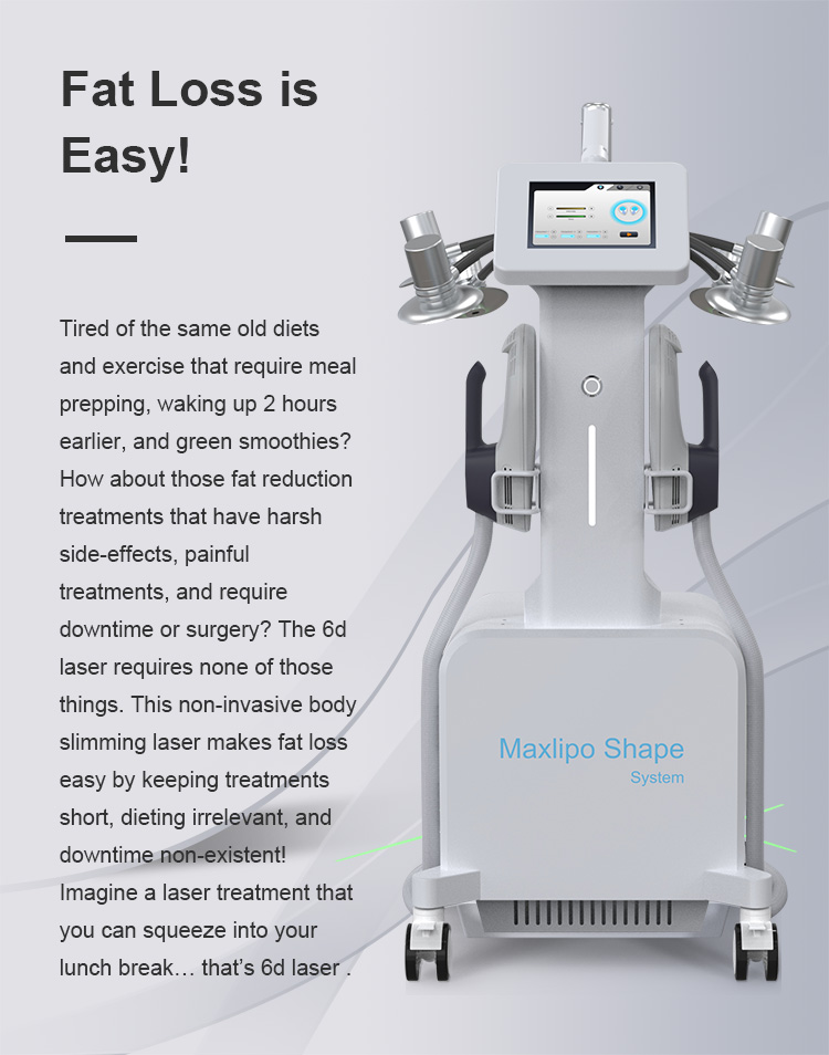 6D Laser & Hiemtsure Slimming and Muscle Building Machine