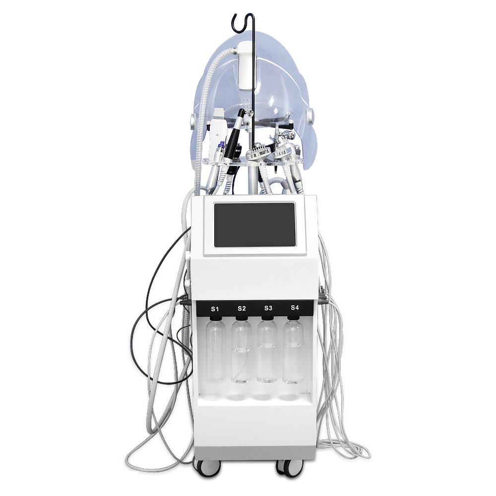 TOP Quality 10 in 1 Multifunctional Hydradermabrasion Facial Care Machine